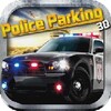 2. 3D police car parking icon