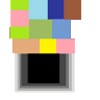 Icono de Image mosaic/blur