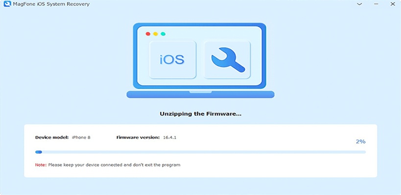 Download MagFone iOS System Recovery